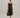 Black Floral Shirred Slip Maxi Dress