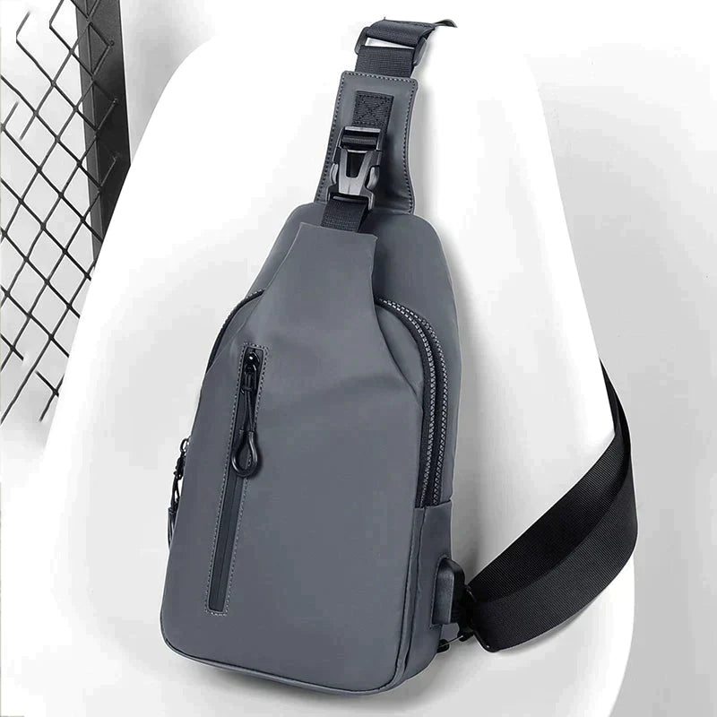 Aqua™ - Waterproof shoulder bag with USB charging point