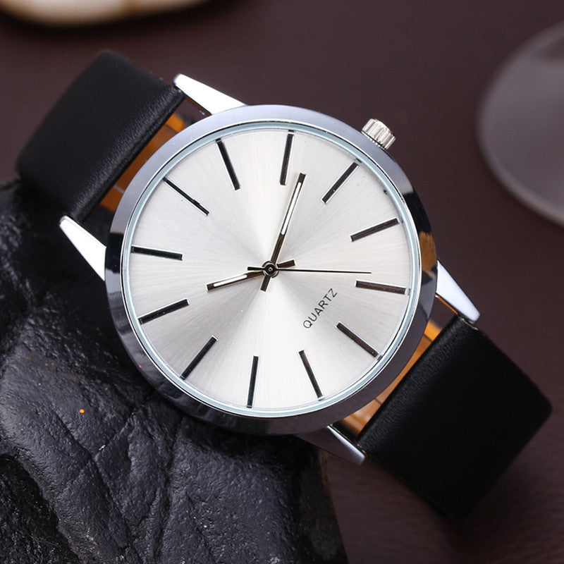 Monteclo - Elijah Leather Strap Watch