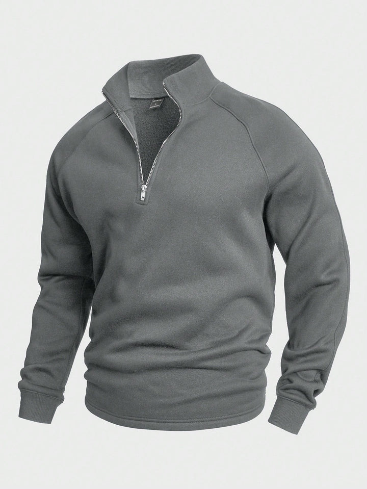 EDGAR | PREMIUM HALF-ZIP SWEATER