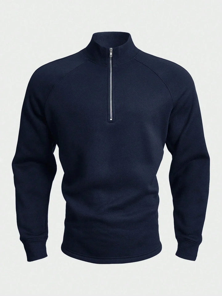 EDGAR | PREMIUM HALF-ZIP SWEATER