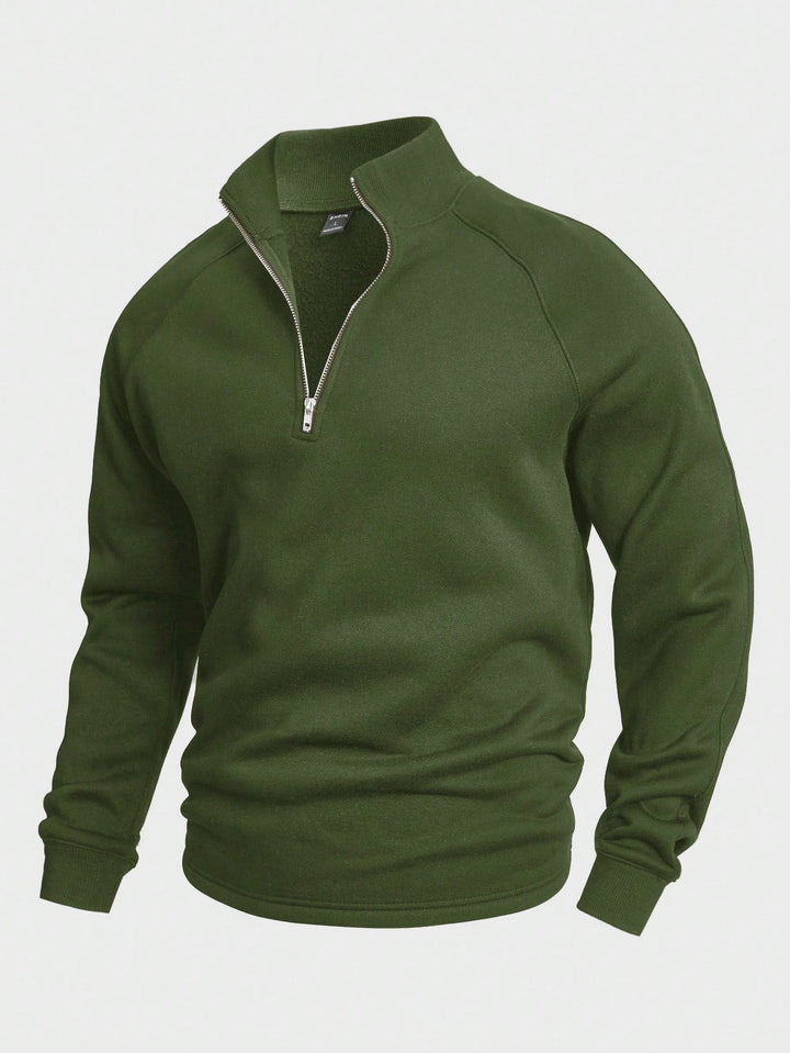 EDGAR | PREMIUM HALF-ZIP SWEATER