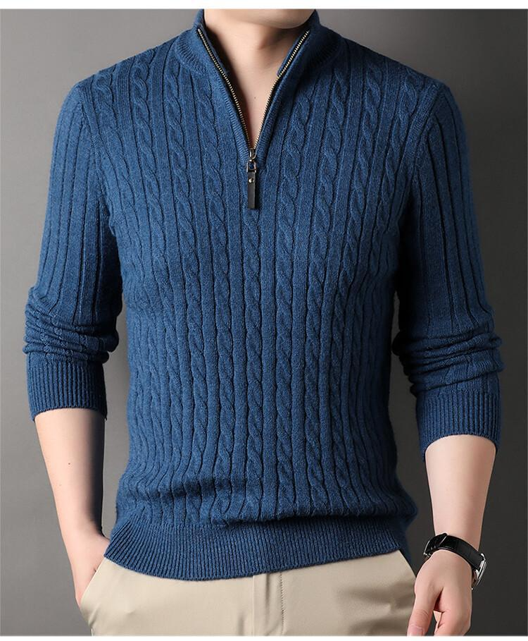 Rydell | The stylish half-zip sweater for the modern man