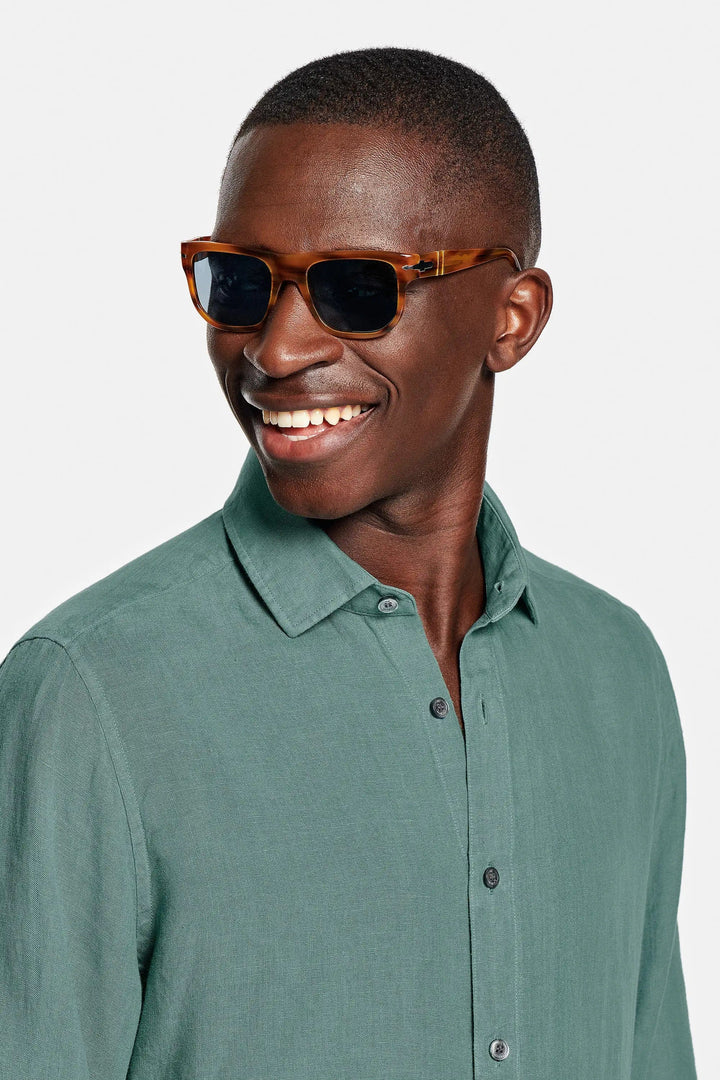 Monteclo - Robbie Olive green shirt