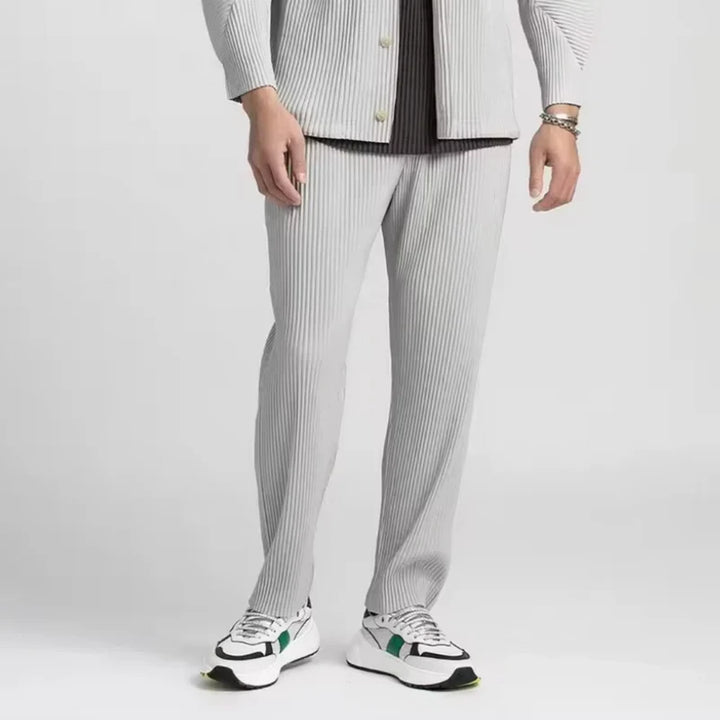 Monteclo - Owen Ribbed Cotton Pantalon