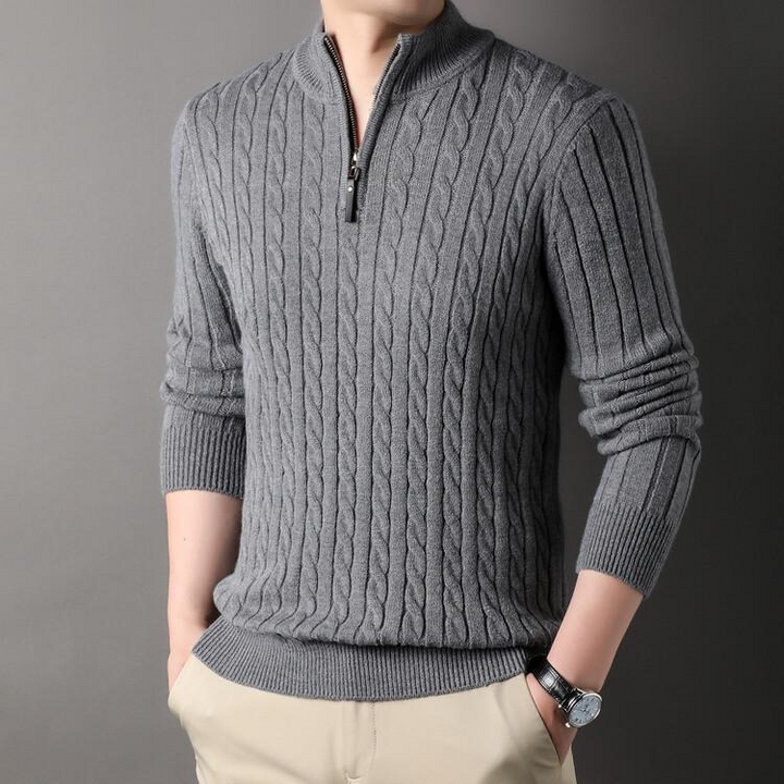 Rydell | The stylish half-zip sweater for the modern man