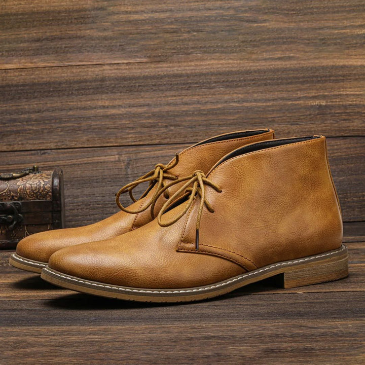 Genuine Leather Chukka Boots