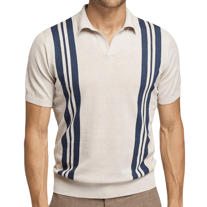 Monteclo - Magnus Striped polo shirt