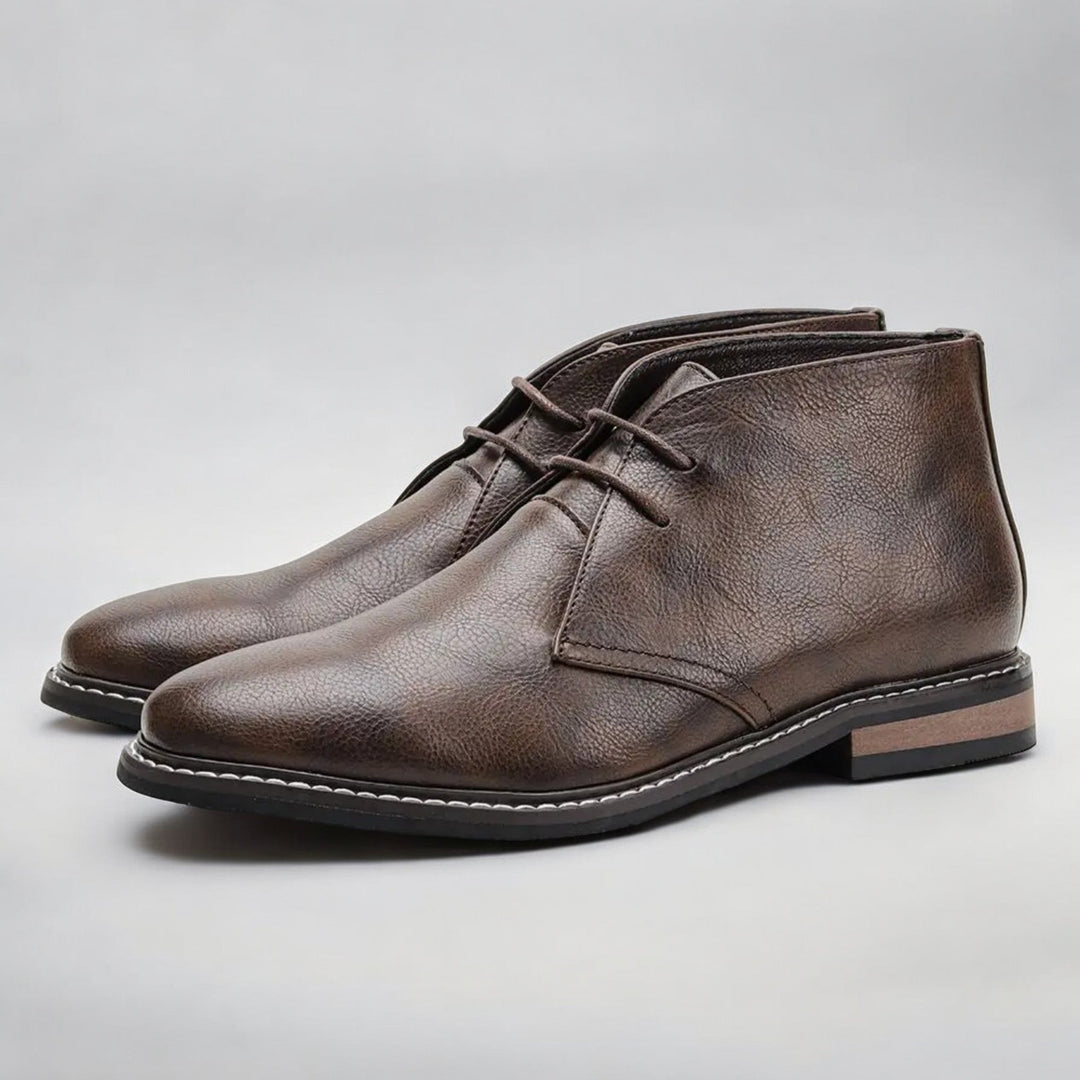 Genuine Leather Chukka Boots