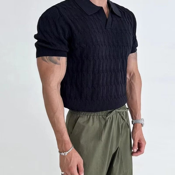 Monteclo - Jayvee Knitted polo shirt