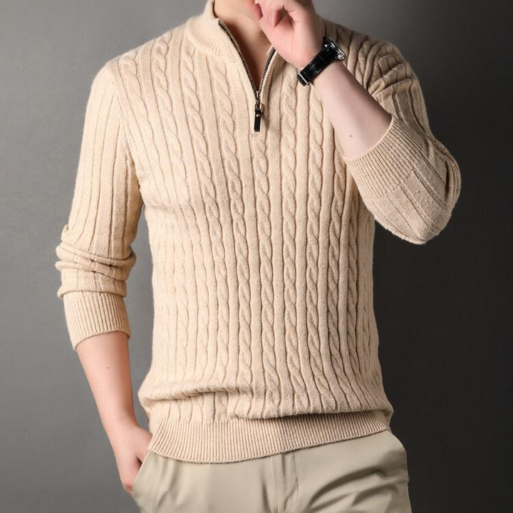 Rydell | The stylish half-zip sweater for the modern man