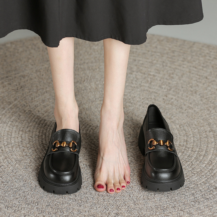 Emily Leather Loafers