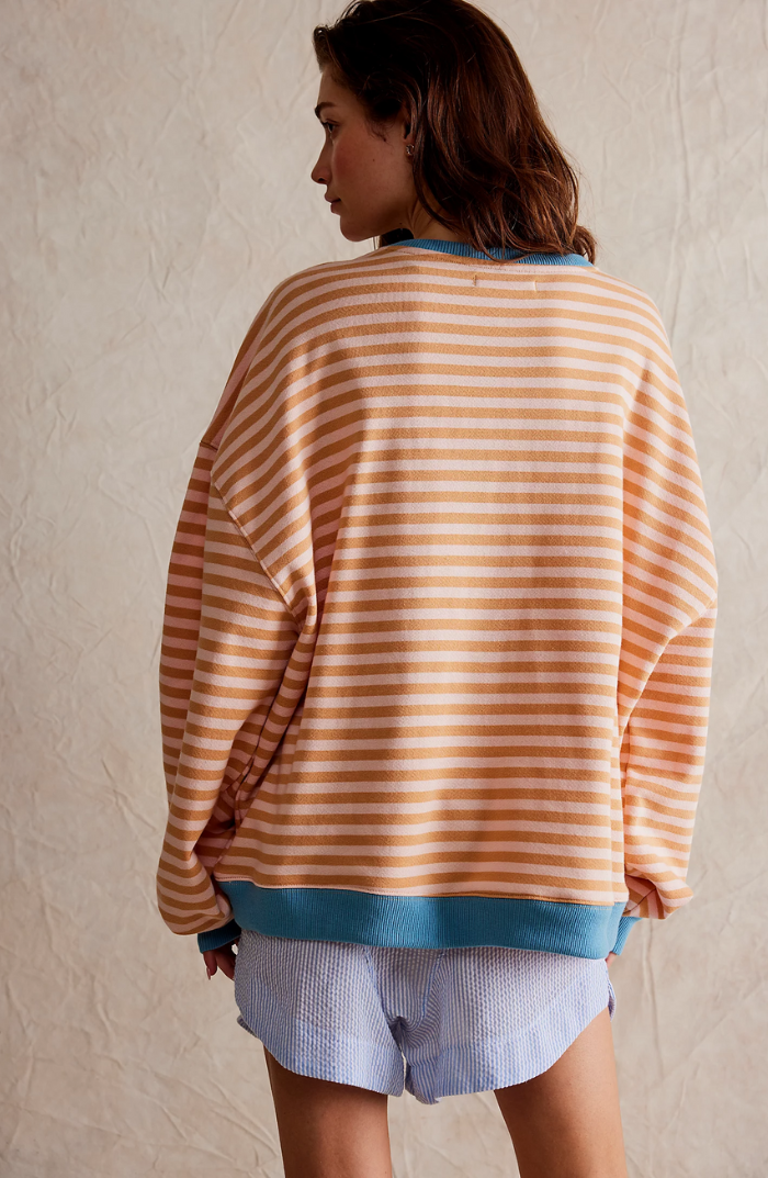 Helena | Women's Striped Relaxed Fit Sweater