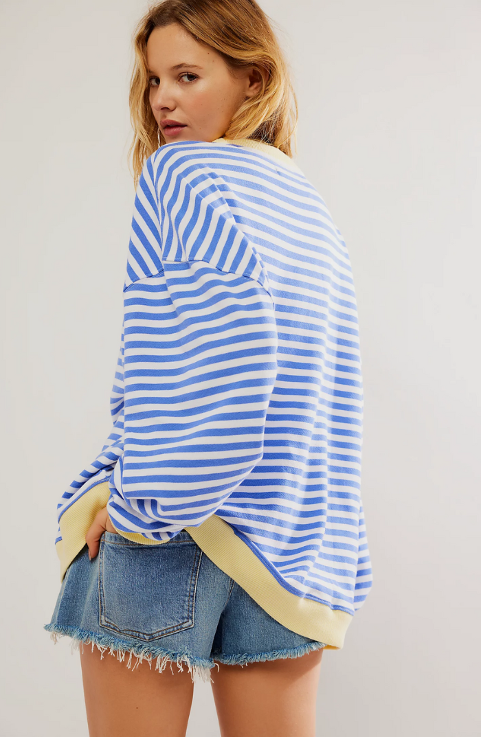 Helena | Women's Striped Relaxed Fit Sweater