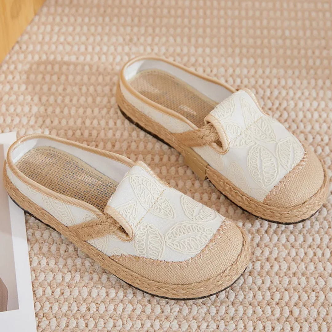 Lolita Serenity-Woven Mules