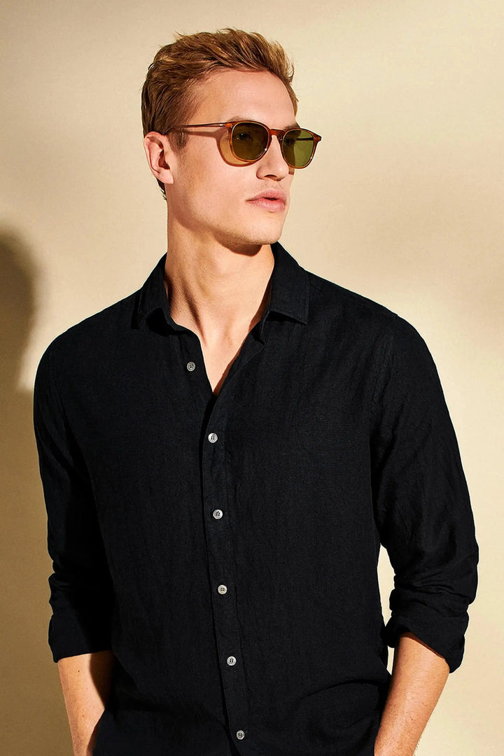 Monteclo - Jaxson Classy Black shirt