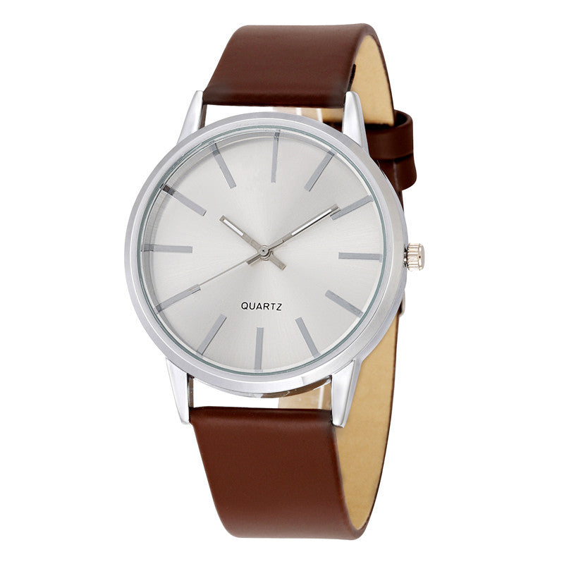 Monteclo - Elijah Leather Strap Watch