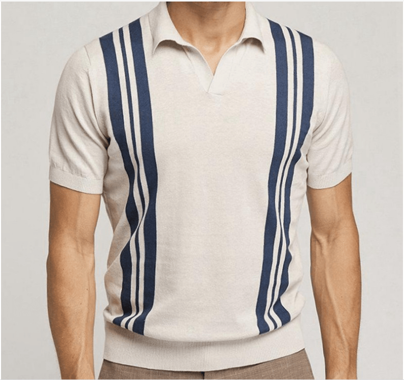 Monteclo - Magnus Striped polo shirt