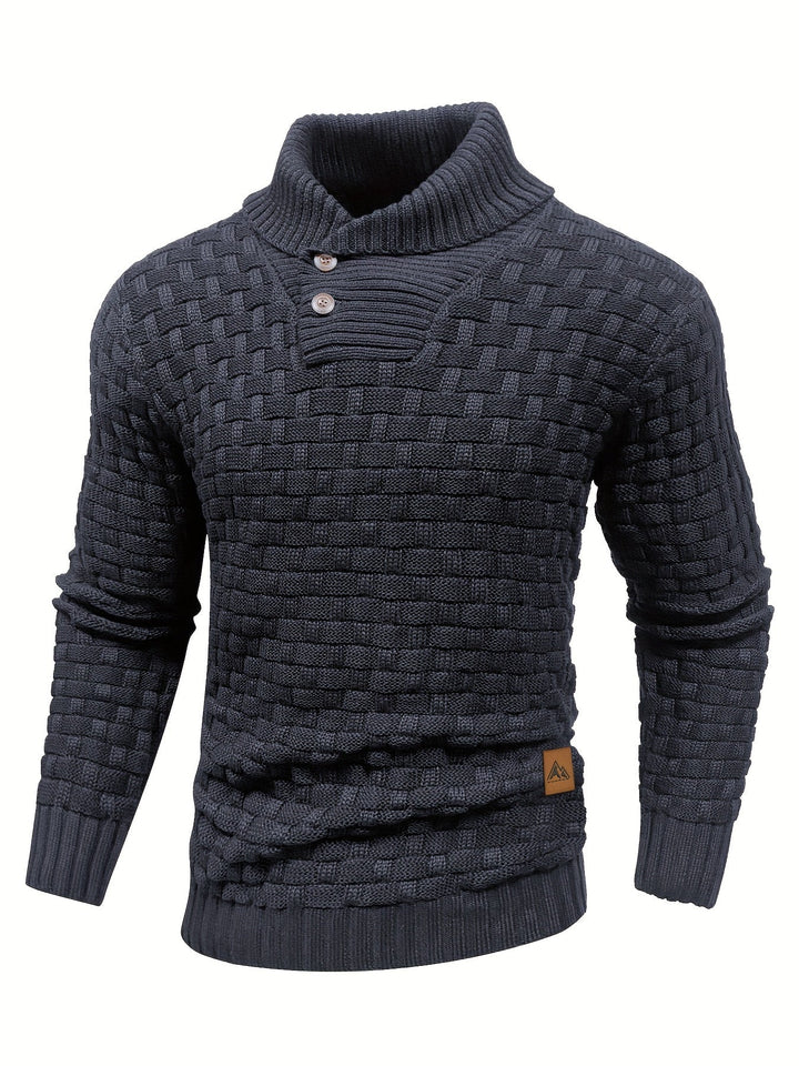 Zer | Neat Sweater With Buttons