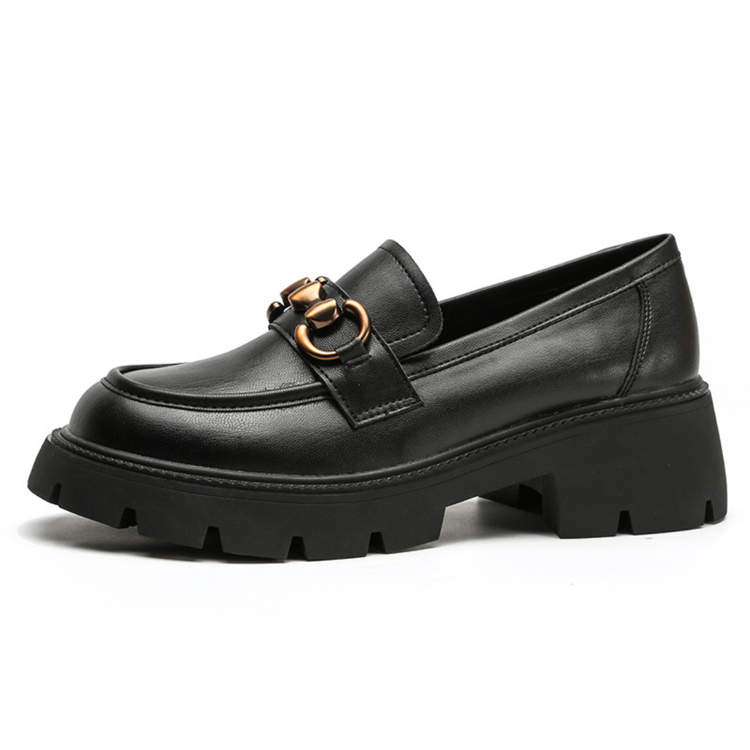 Emily Leather Loafers