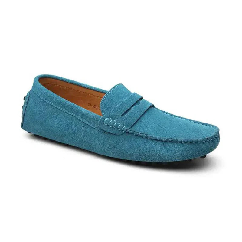 Monteclo - Gabriel Suede Driver Loafers