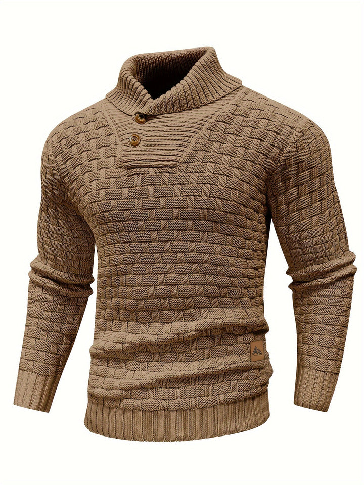 Zer | Neat Sweater With Buttons