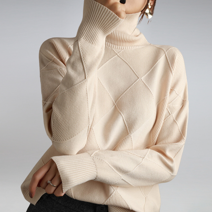 Ilse™ - Cashmere Roll Neck Jumper