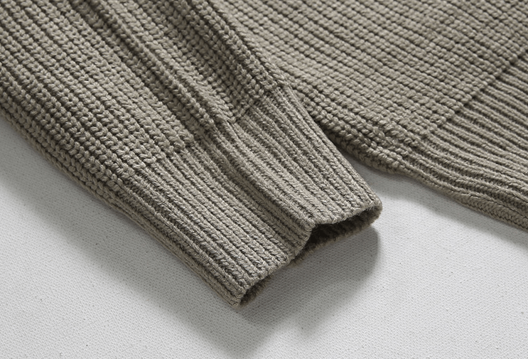 Fransico | Knitted jumper with half-zip collar™