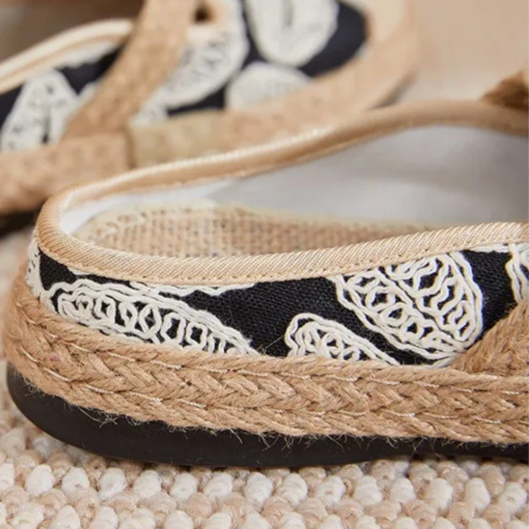 Lolita Serenity-Woven Mules