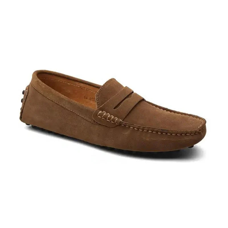 Monteclo - Gabriel Suede Driver Loafers