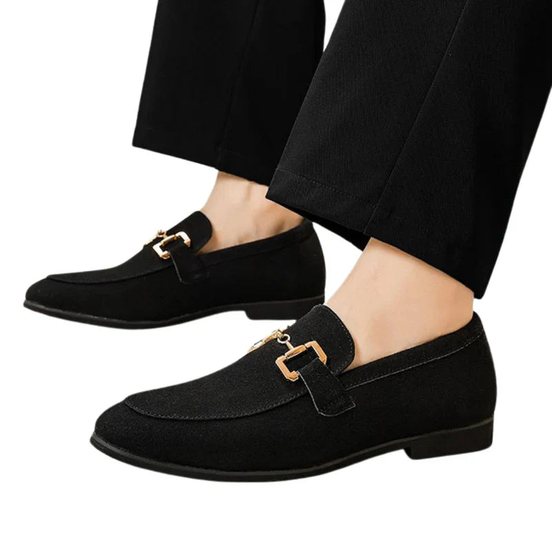 Monteclo - Henry Luxury Suede Loafers