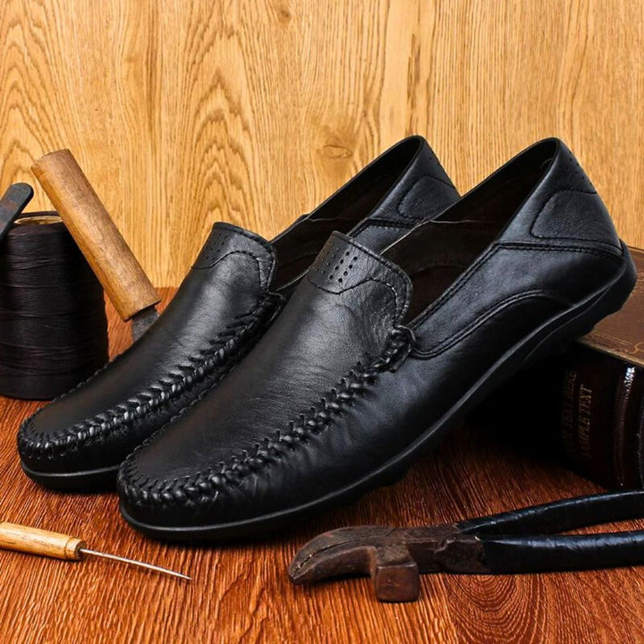 Genuine Leather "Lite Walk" Loafers