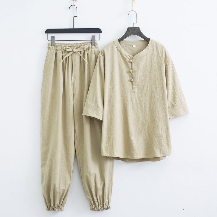 Zaranta Linen Two Piece Set