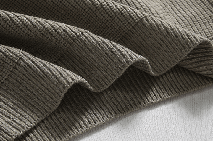 Fransico | Knitted jumper with half-zip collar™