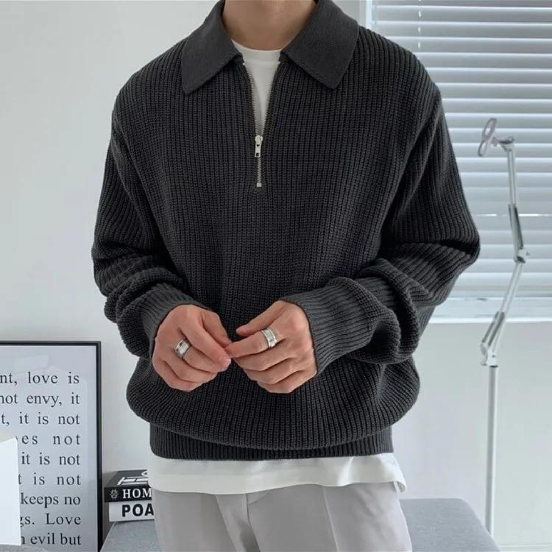 Monteclo - Cameron Half Zip Sweater