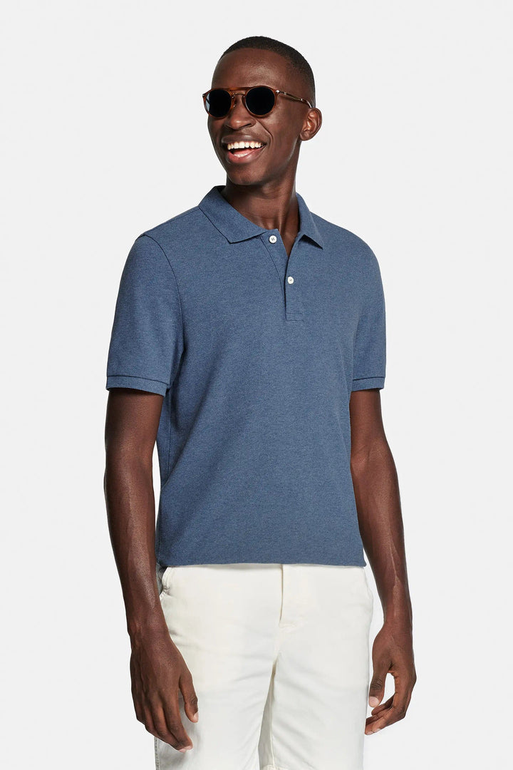 Monteclo - Classic Kayden Polo Shirt Dark Blue