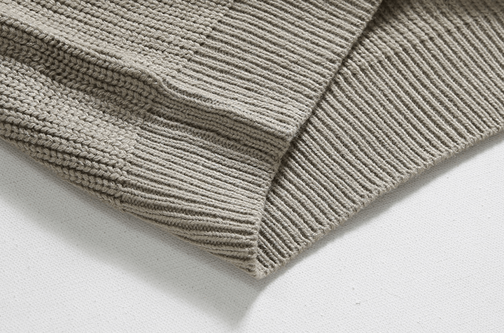 Fransico | Knitted jumper with half-zip collar™