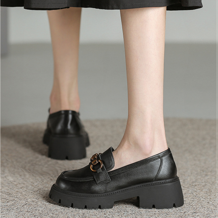 Emily Leather Loafers