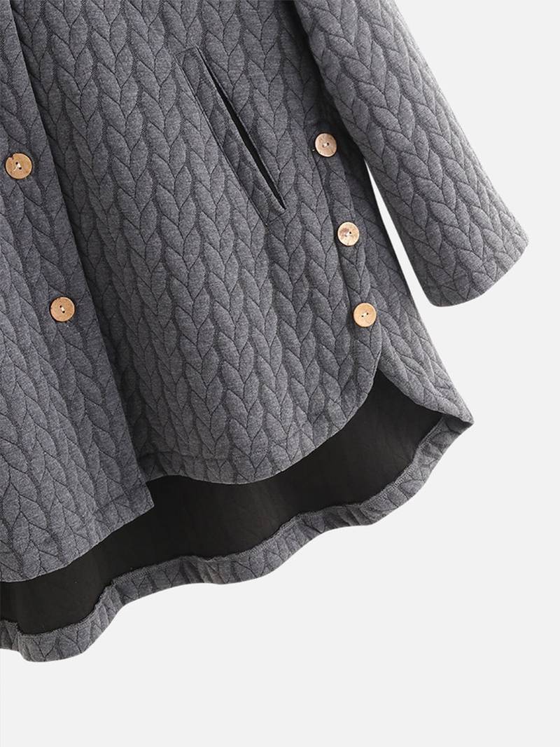 Sophia | Elegant Quilted Hooded Coat for Women