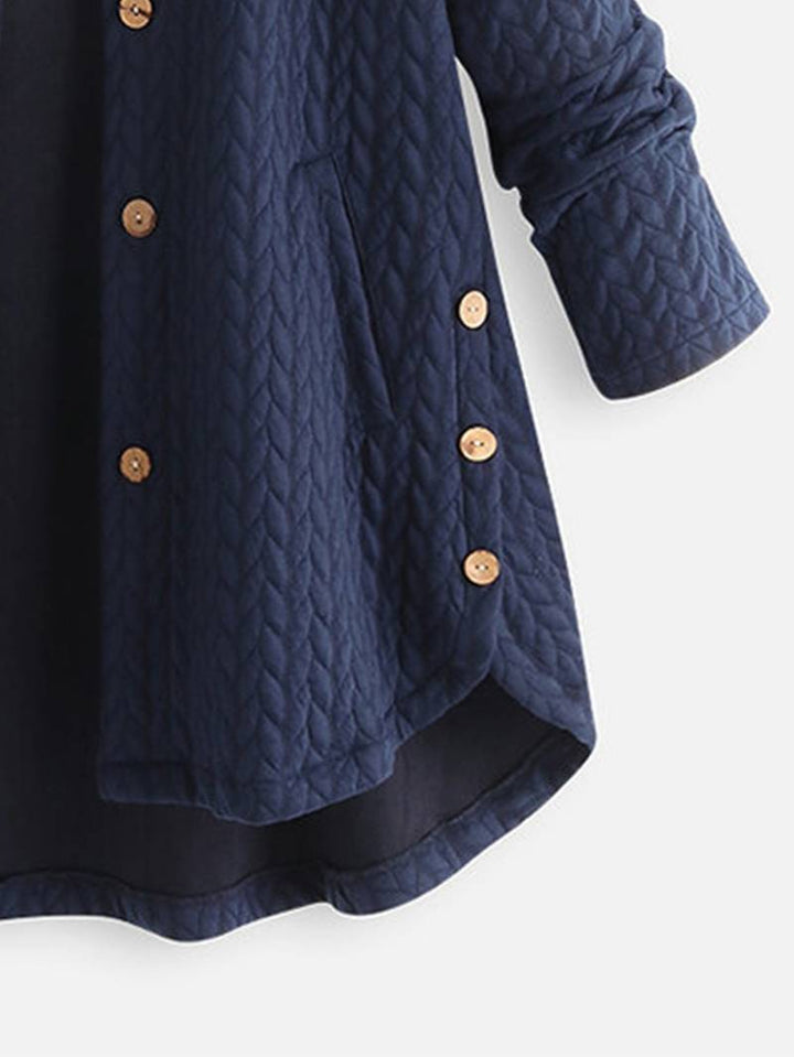 Sophia | Elegant Quilted Hooded Coat for Women