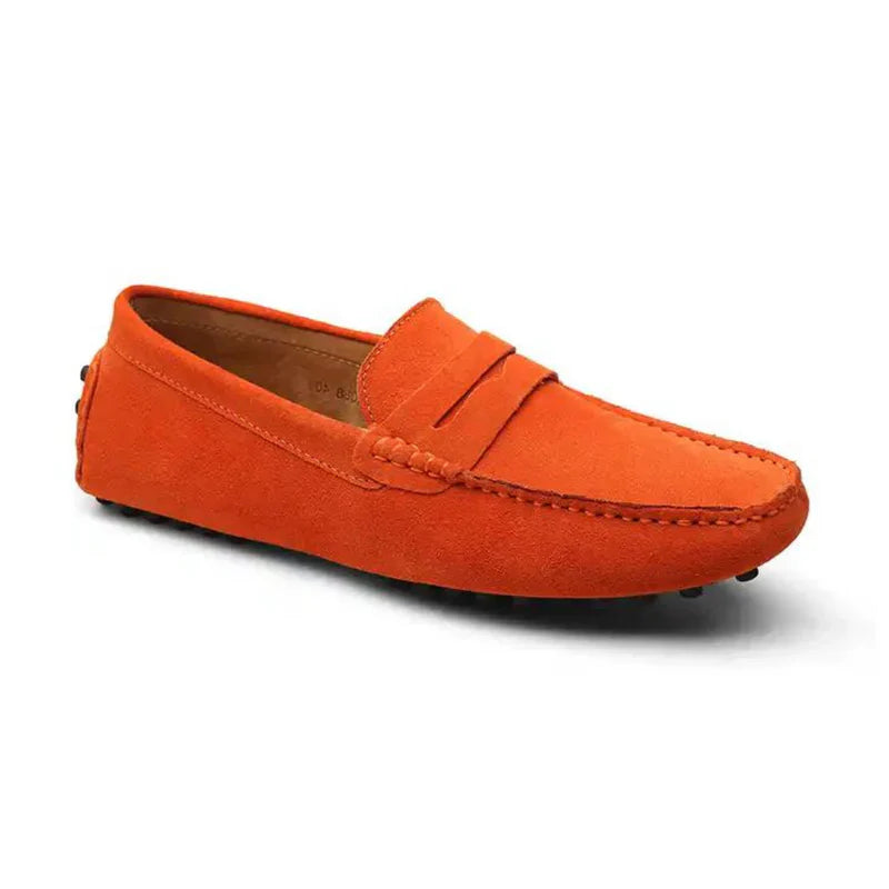 Monteclo - Gabriel Suede Driver Loafers