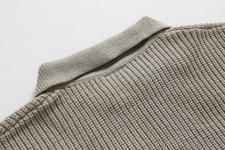 Fransico | Knitted jumper with half-zip collar™