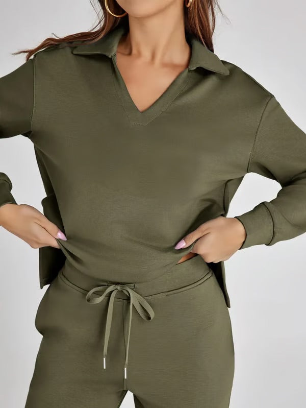 Lavena | 2-piece casual long-sleeved set