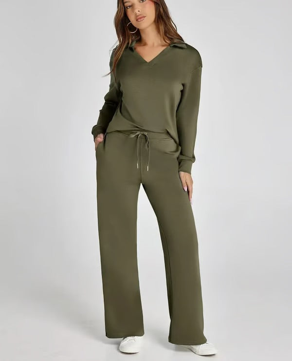 Lavena | 2-piece casual long-sleeved set