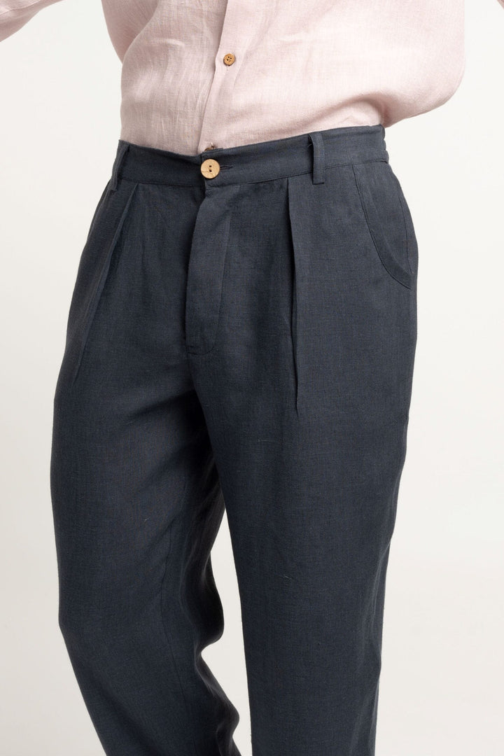 Monteclo - Stormy Blau trousers