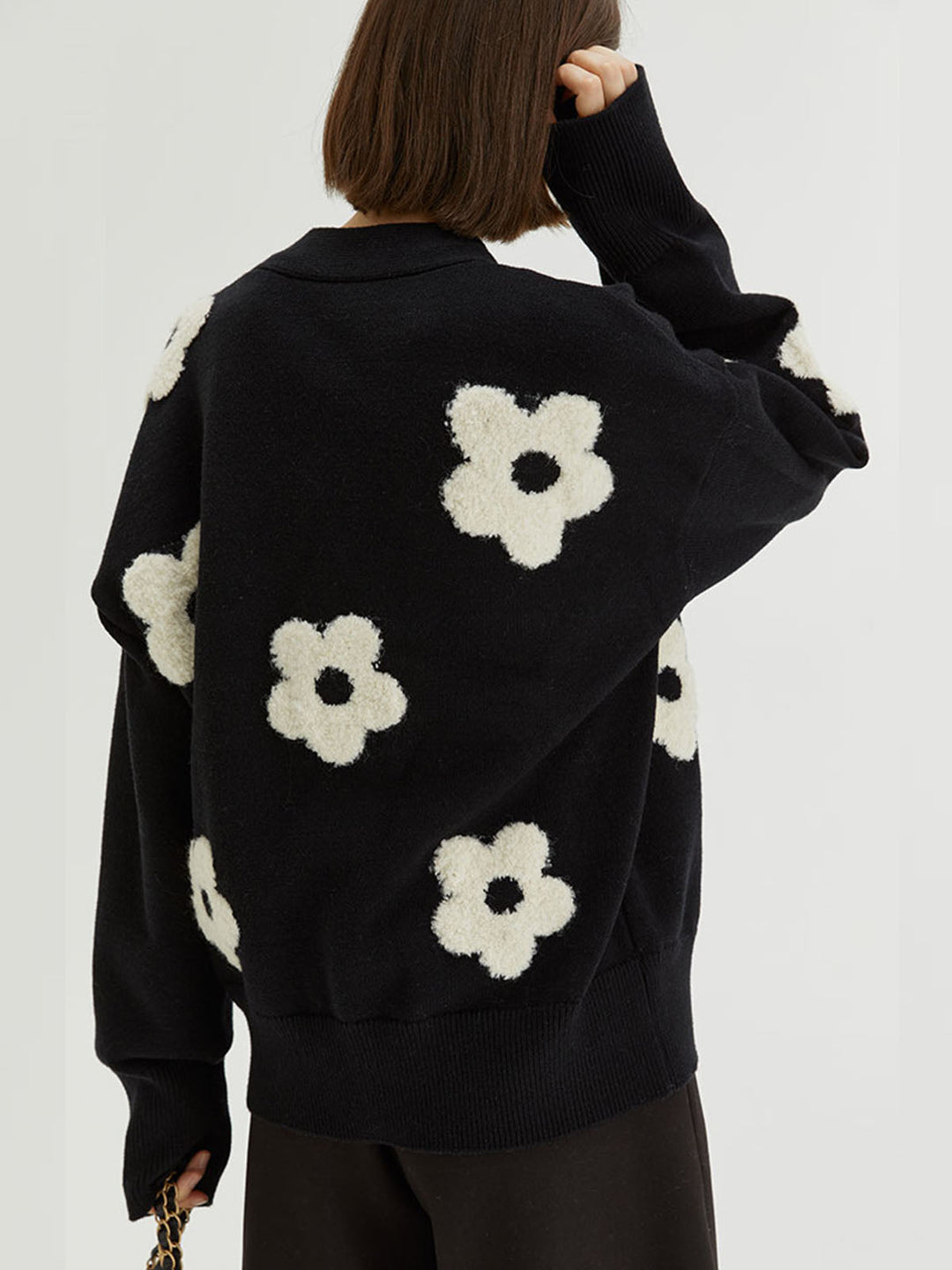 Monteclo - Abigail Floral Cardigan