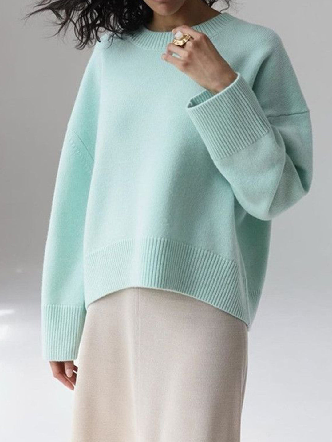 Monteclo - Ari Oversized Pullover Sweater