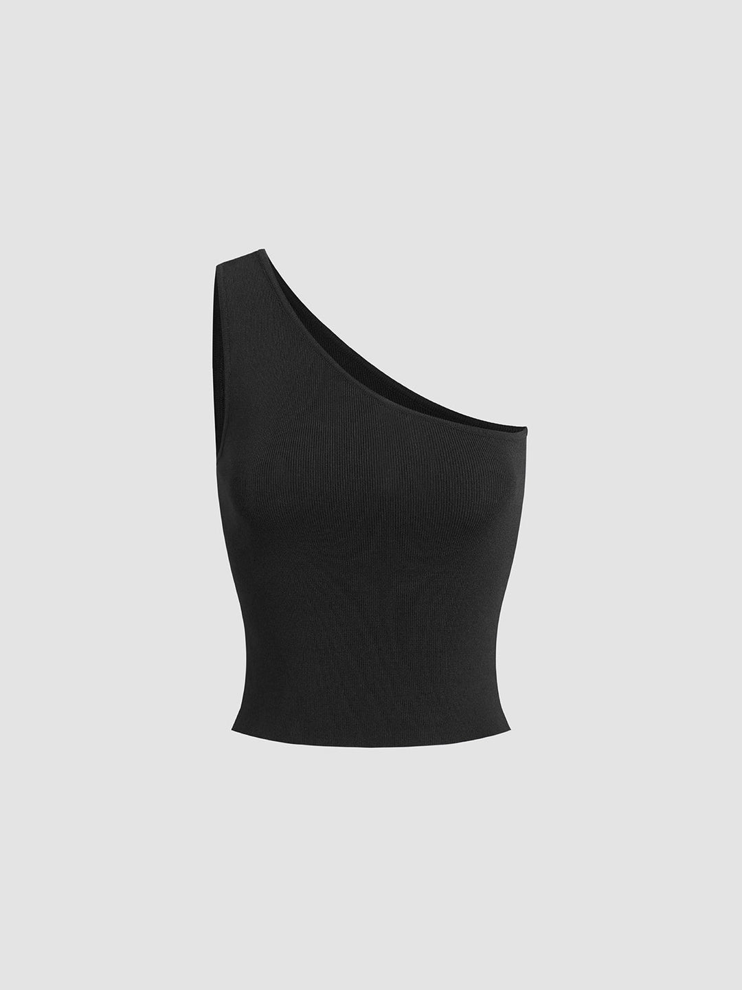 Monteclo - Lorelai Solid One Shoulder Top