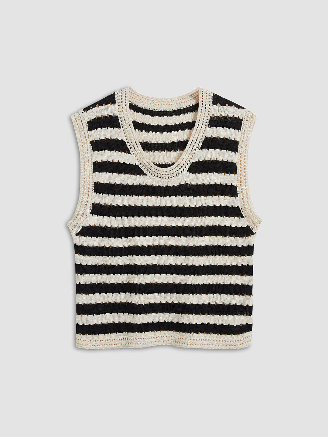 Monteclo - Cynthia Classy Crochet Sweater Vest