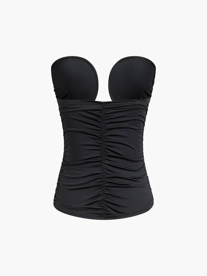 Monteclo - Aliyah Strapless Wire Bustier Corset Top